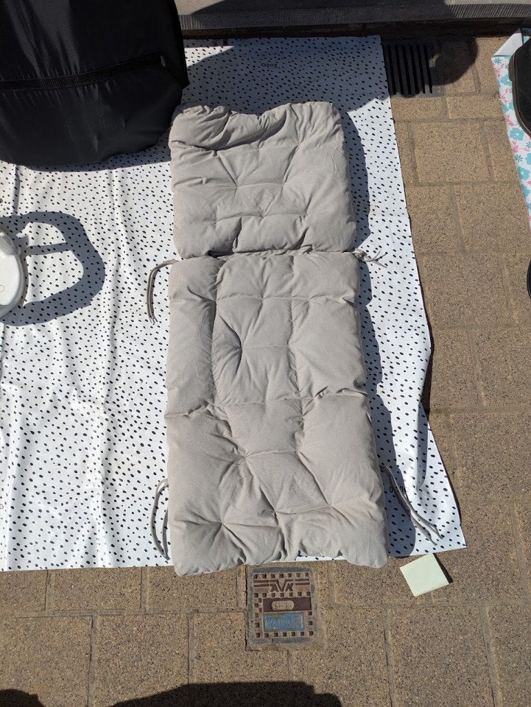 Kussens tuinstoel (IKEA), Tuin en Terras, Ophalen, Gebruikt
