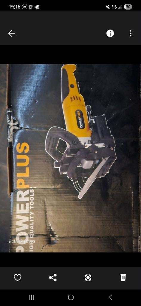 Powerplus, Ophalen