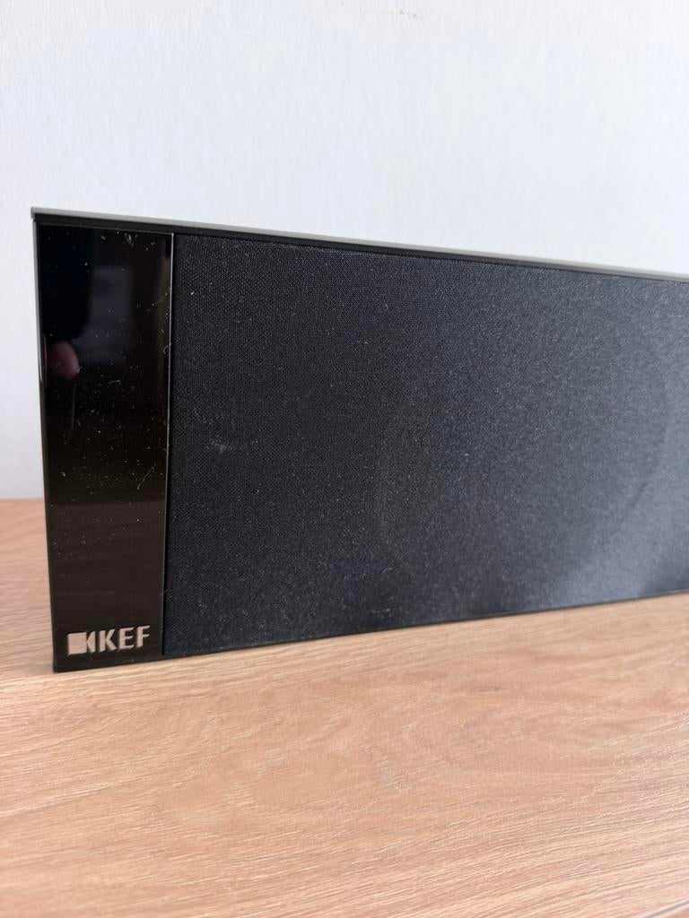 KEF T301c Center & 2x T101 Speakerset - Ultraplat Design, Enlèvement ou Envoi, Comme neuf