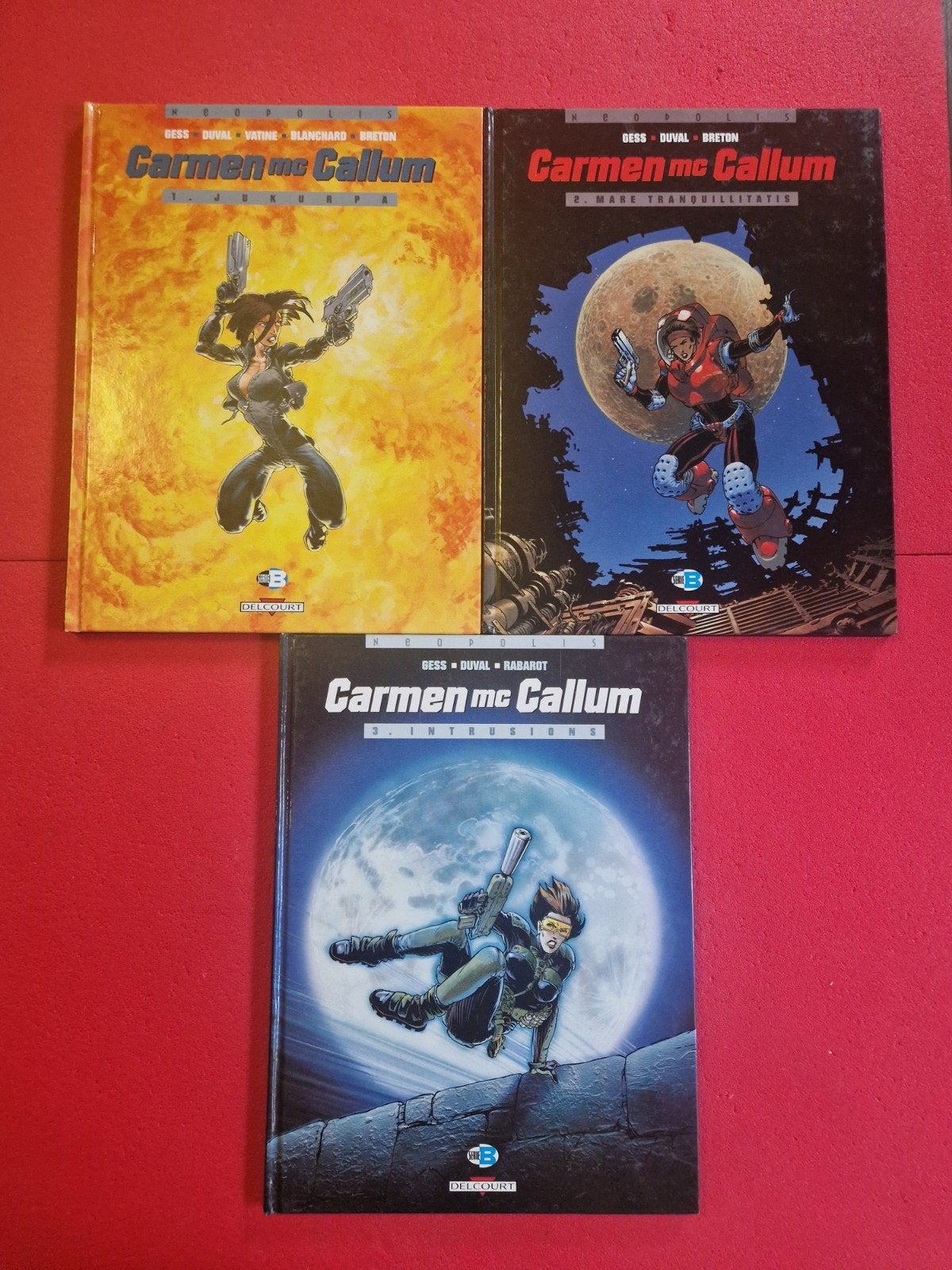 lot de 3 bd carmen mc callum 1 à 3, Enlèvement ou Envoi