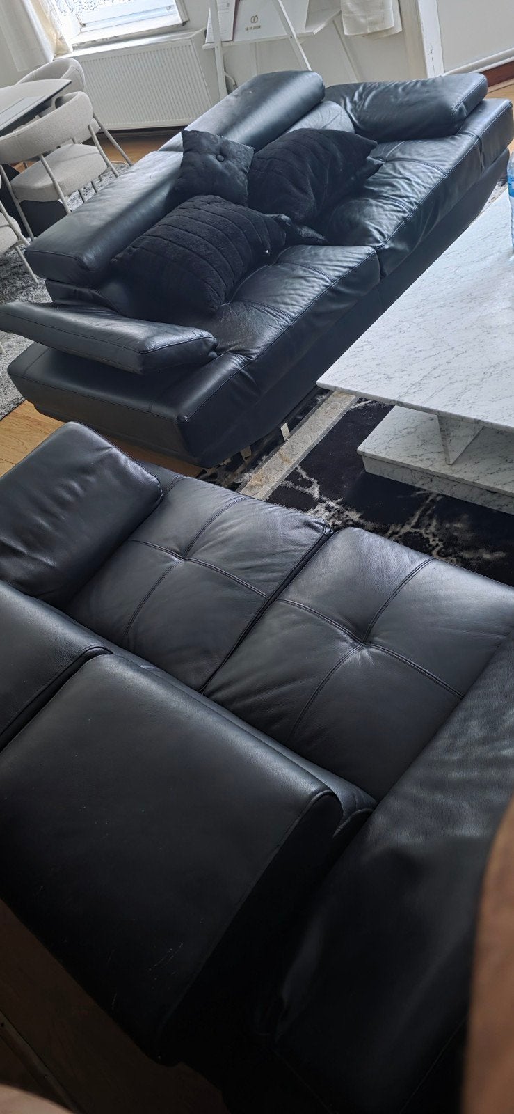 Salon cuire a donner, Huis en Inrichting, Fauteuils