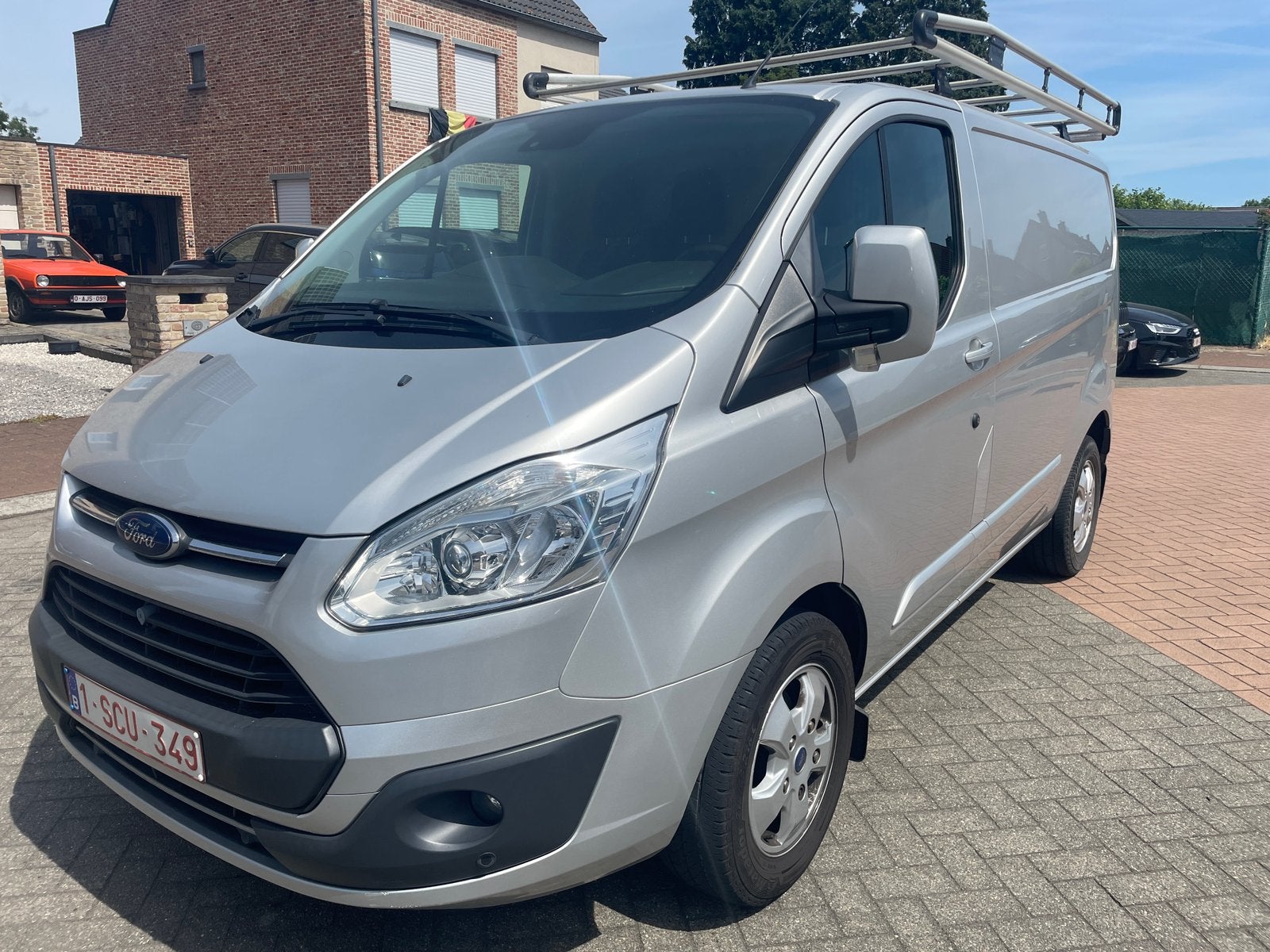Ford Transit Custom in goede staat, Stof, 1995 cc, Euro 6, 96 kW