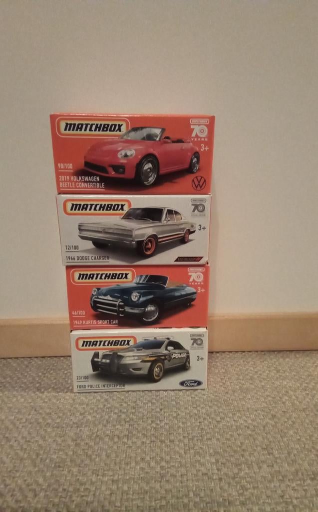 Matchbox, Hobby en Vrije tijd, Modelbouw | Auto's en Voertuigen, Overige merken, 1:50 of kleiner, Auto, Nieuw