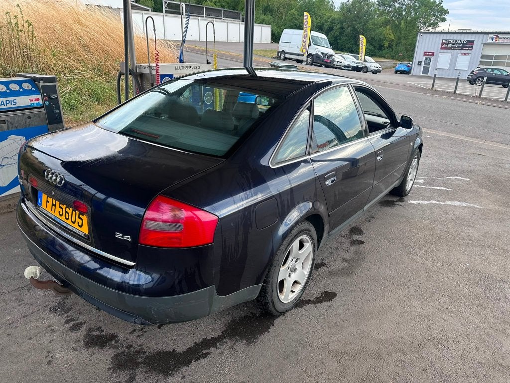 Audi a6 2.4 v6, Autos, Audi, Cuir, Achat, 2400 cm³, Noir