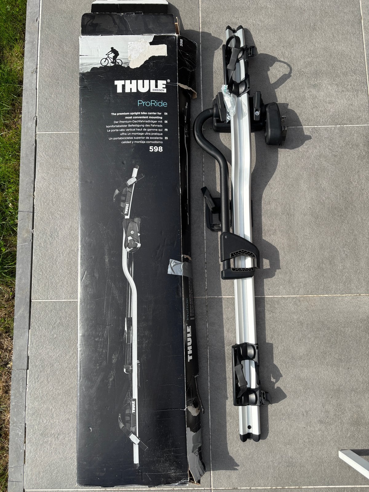 Thule Proride 598, Ophalen, Zo goed als nieuw