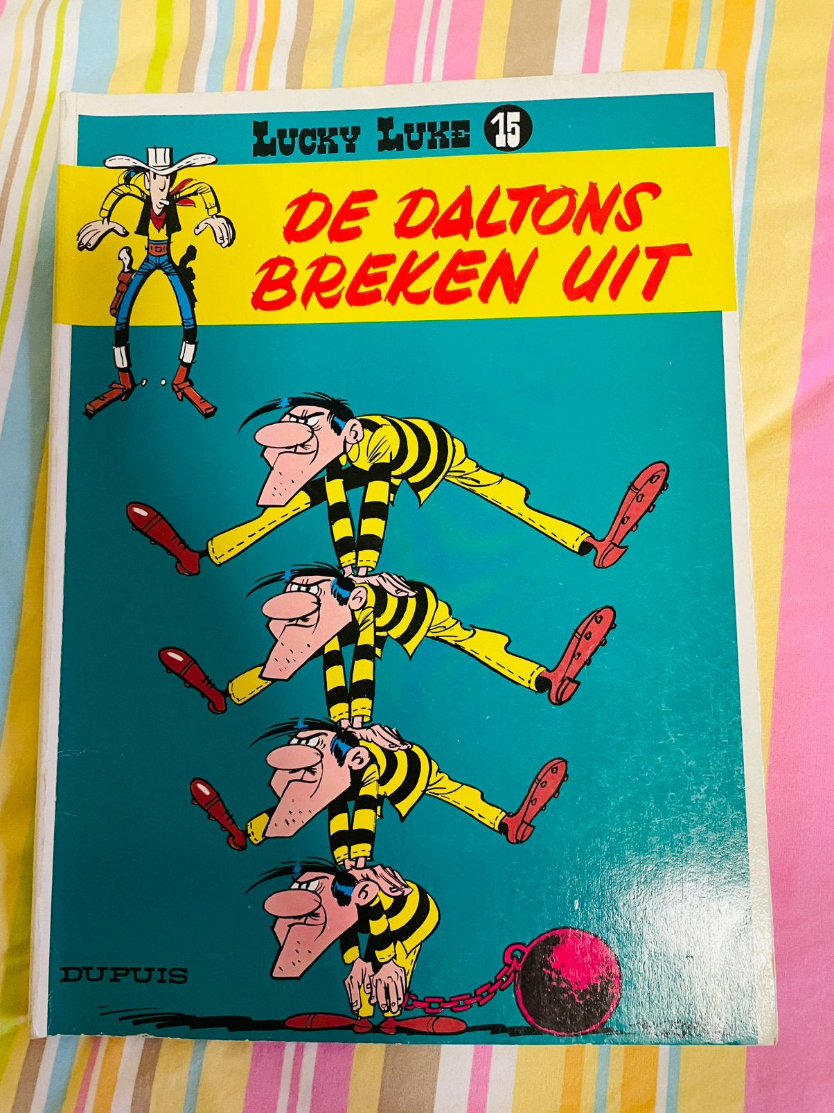 Strip De Daltons breken uit, Ophalen of Verzenden, Zo goed als nieuw