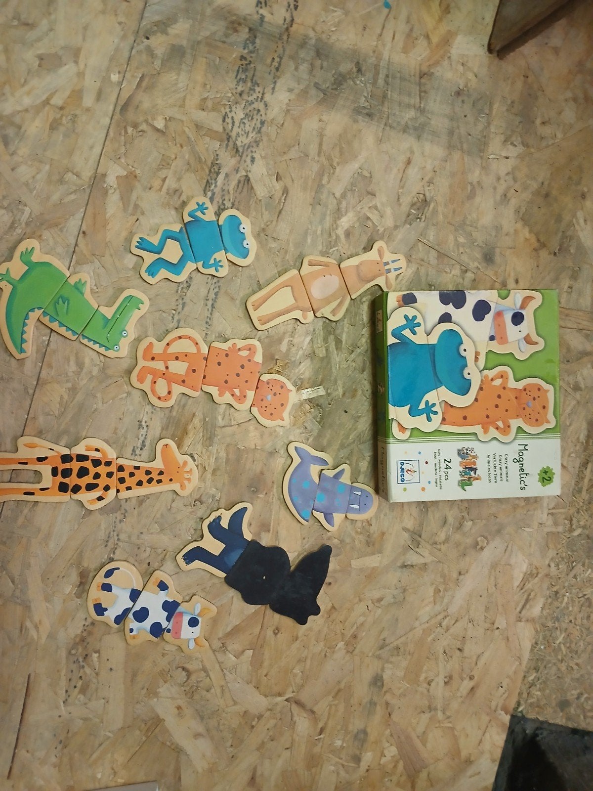 magnetische puzzel, Enfants & Bébés, Jouets | Puzzles pour enfants, Enlèvement ou Envoi, Comme neuf, 6 mois à 2 ans, 10 à 50 pièces