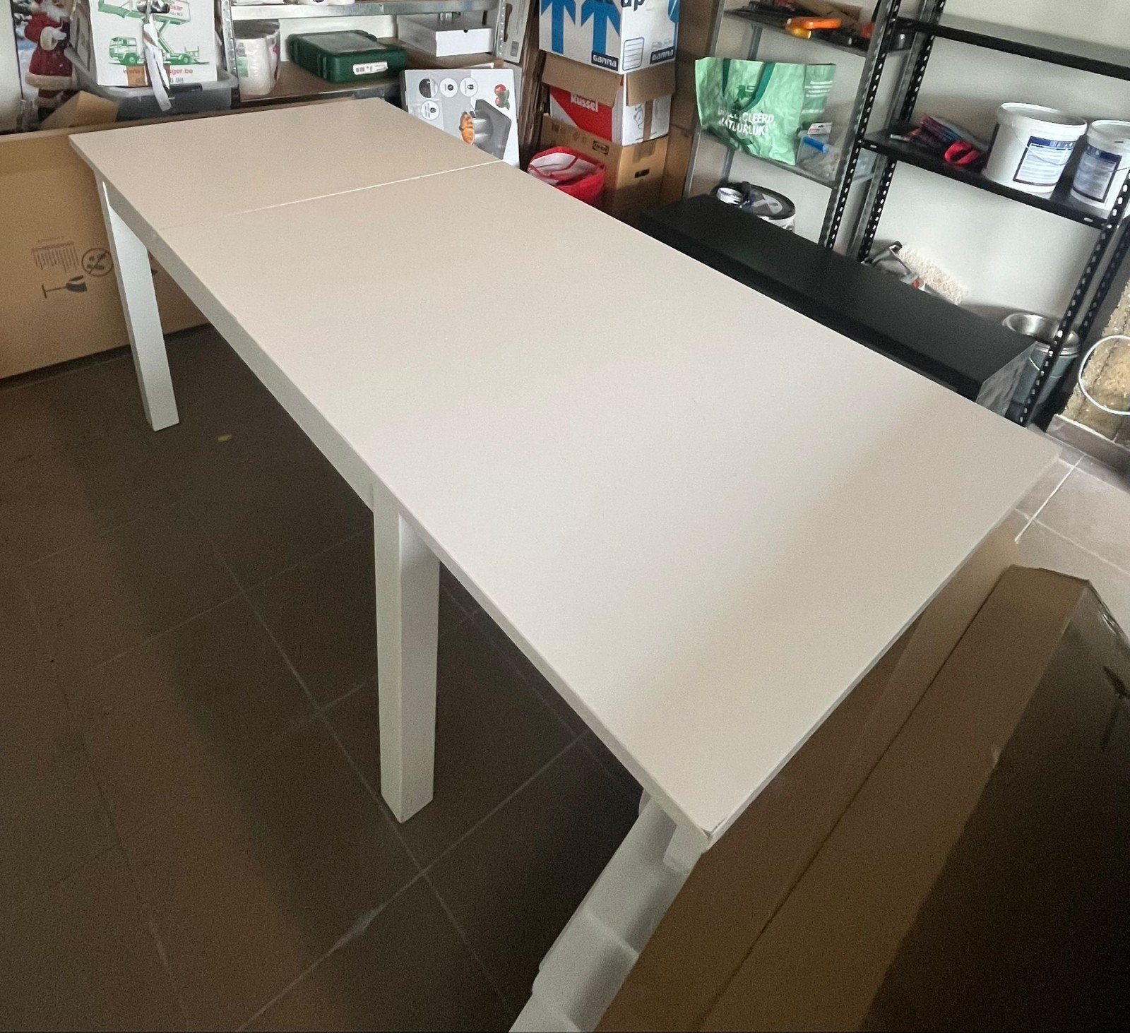 Table pliante, Enlèvement
