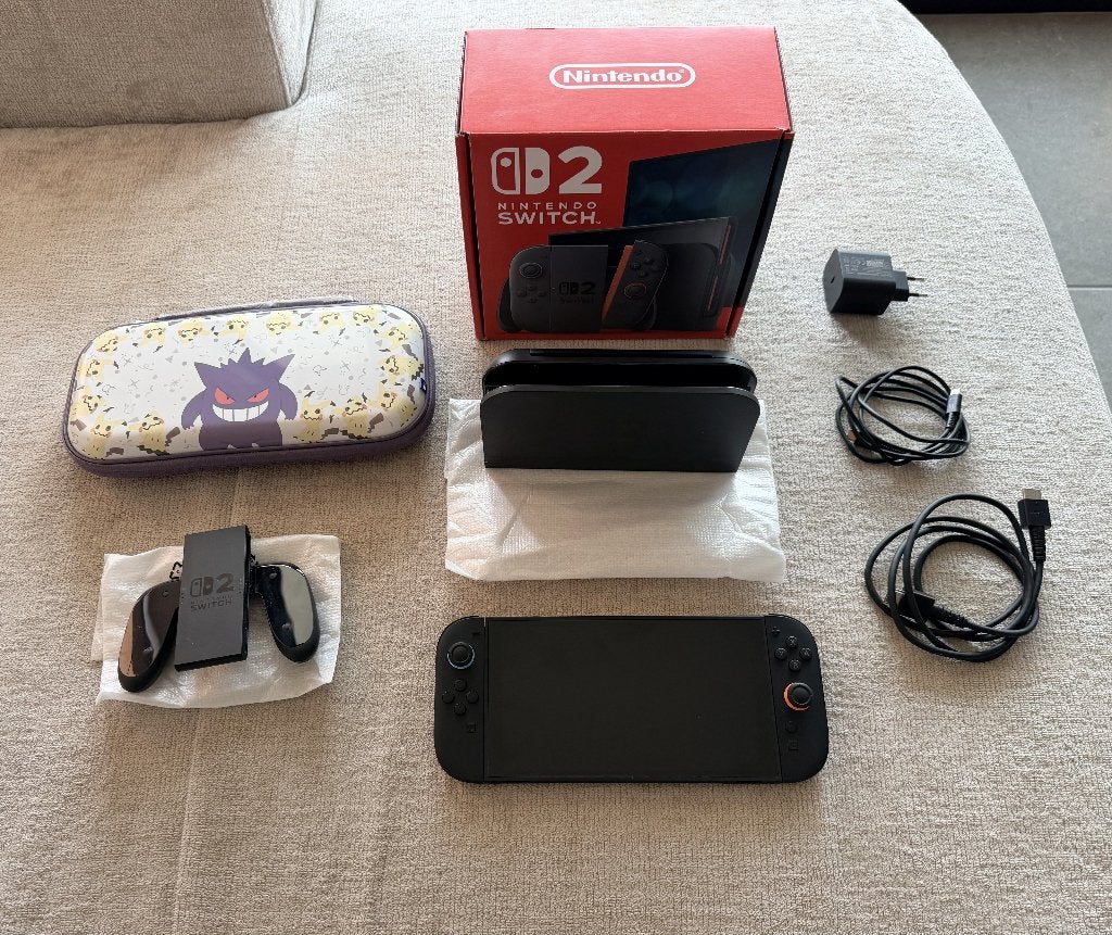 Nintendo Switch 2 – als nieuw, compleet in doos + garantie, Switch OLED, Enlèvement ou Envoi, Avec 1 manette, Comme neuf