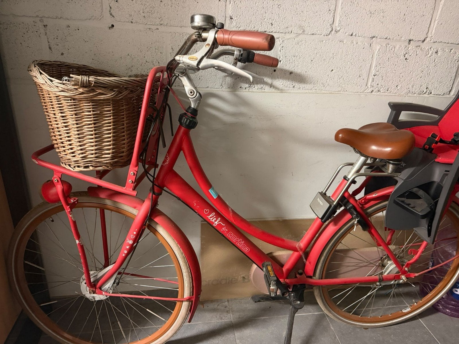 Hollandse damesfiets, Fietsen en Brommers, Ophalen, Zo goed als nieuw, Cortina, Versnellingen