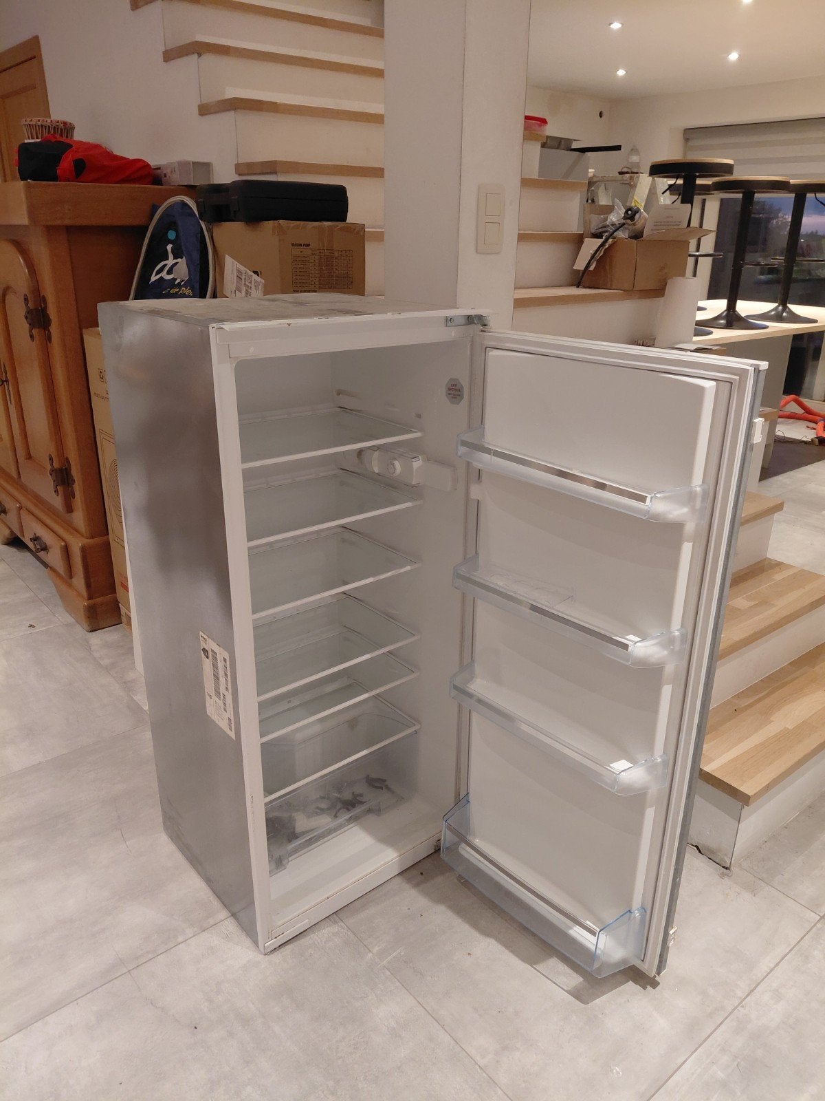 frigo, Enlèvement