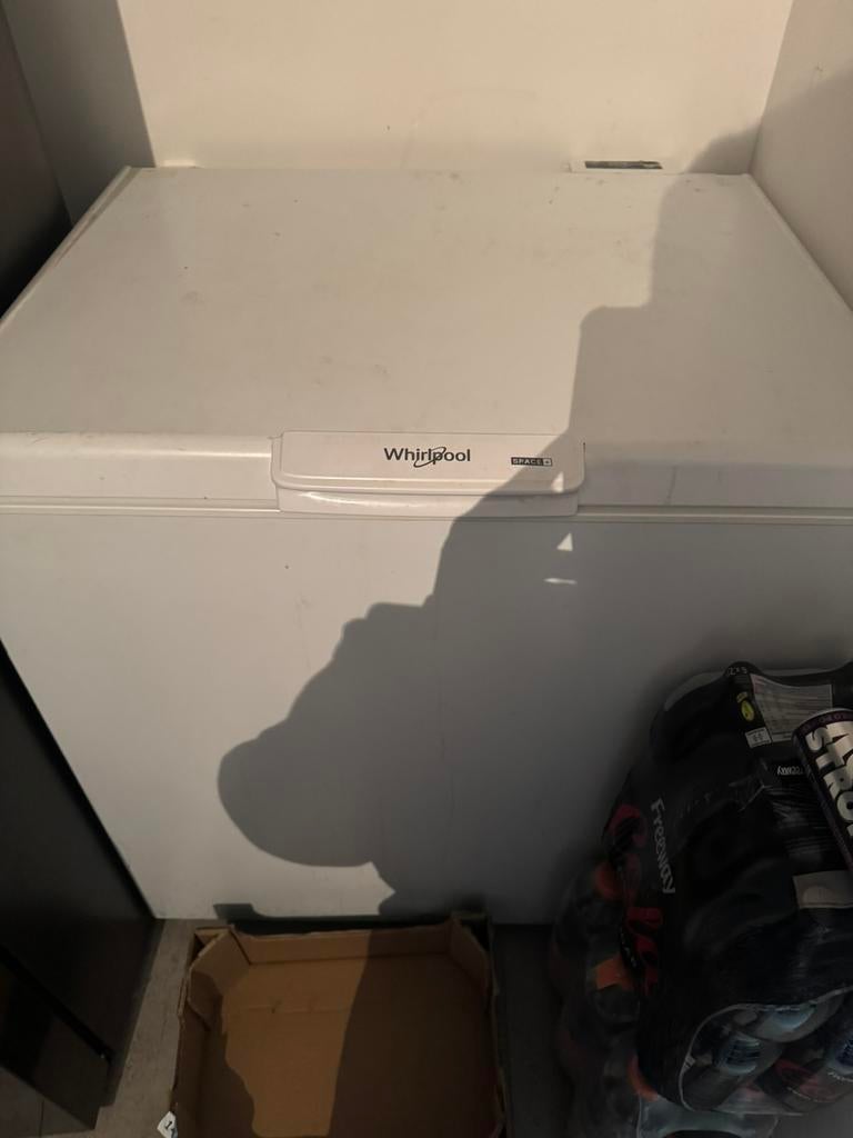 Kist diepvries Whirlpool, Elektronische apparatuur, Vriezers en Diepvrieskisten, Vrieskist, Zo goed als nieuw, 60 tot 90 cm, Ophalen