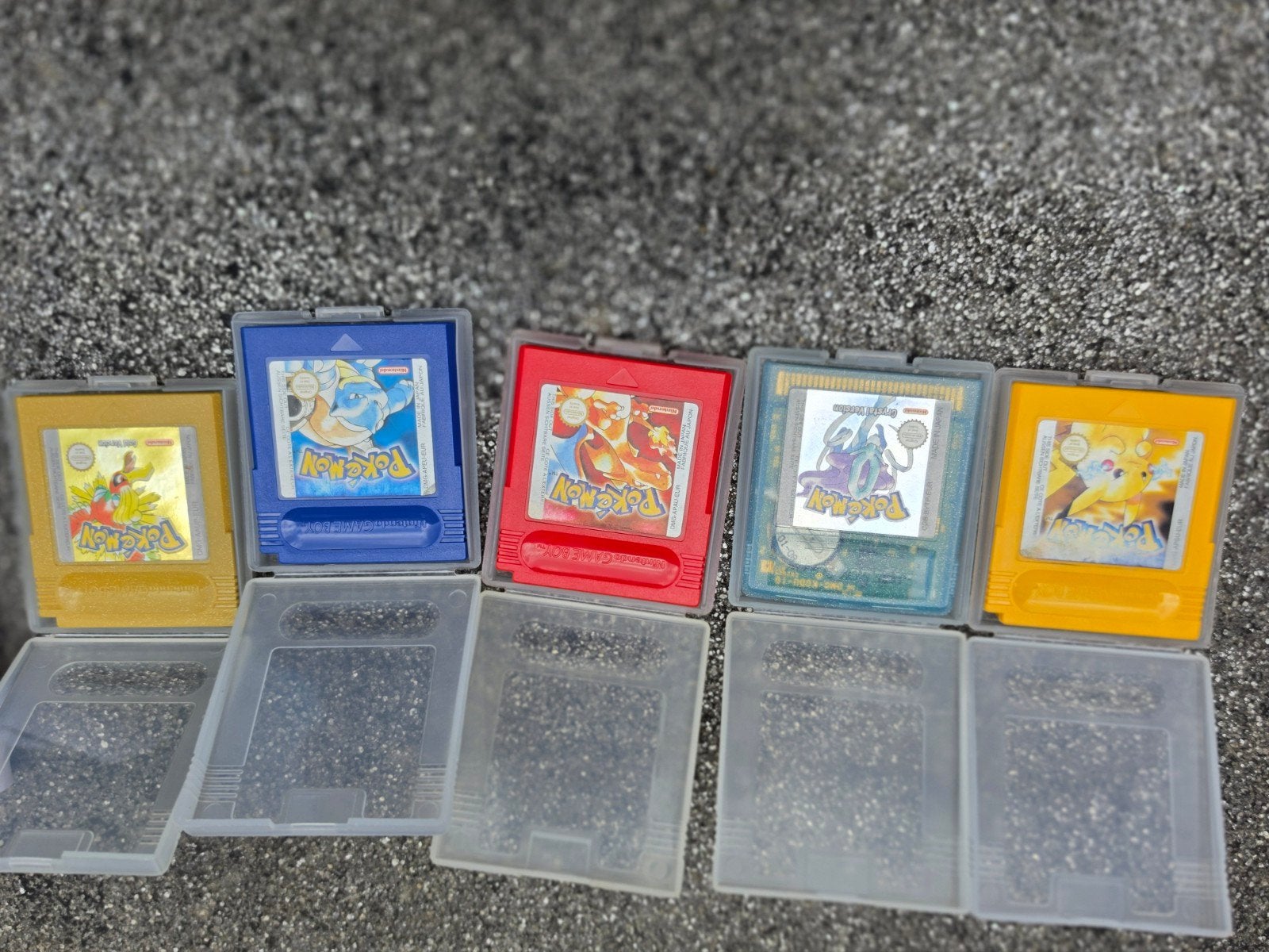 5 originele pokemon gameboy games, Games en Spelcomputers, Ophalen, Zo goed als nieuw