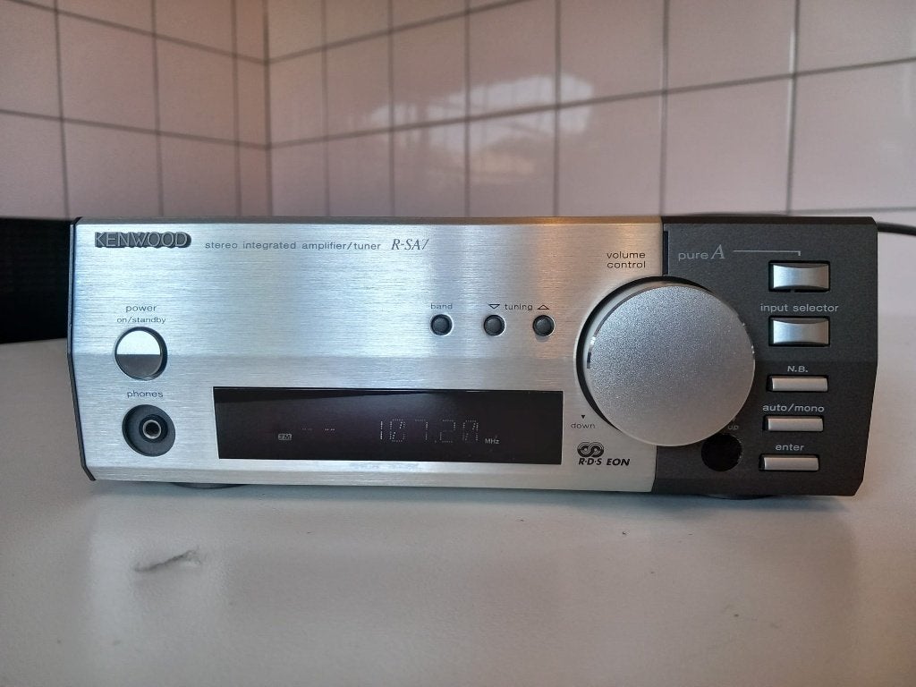 Kenwood R-SA7 versterker/tuner, Zo goed als nieuw, Ophalen, Overige merken, Minder dan 60 watt