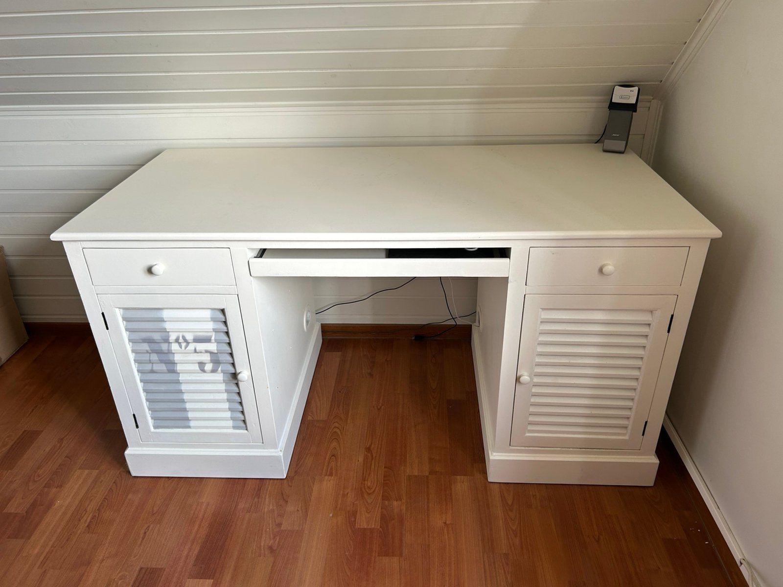 Maison du monde bureau, Huis en Inrichting, Ophalen, Met lades, Gebruikt, Hout