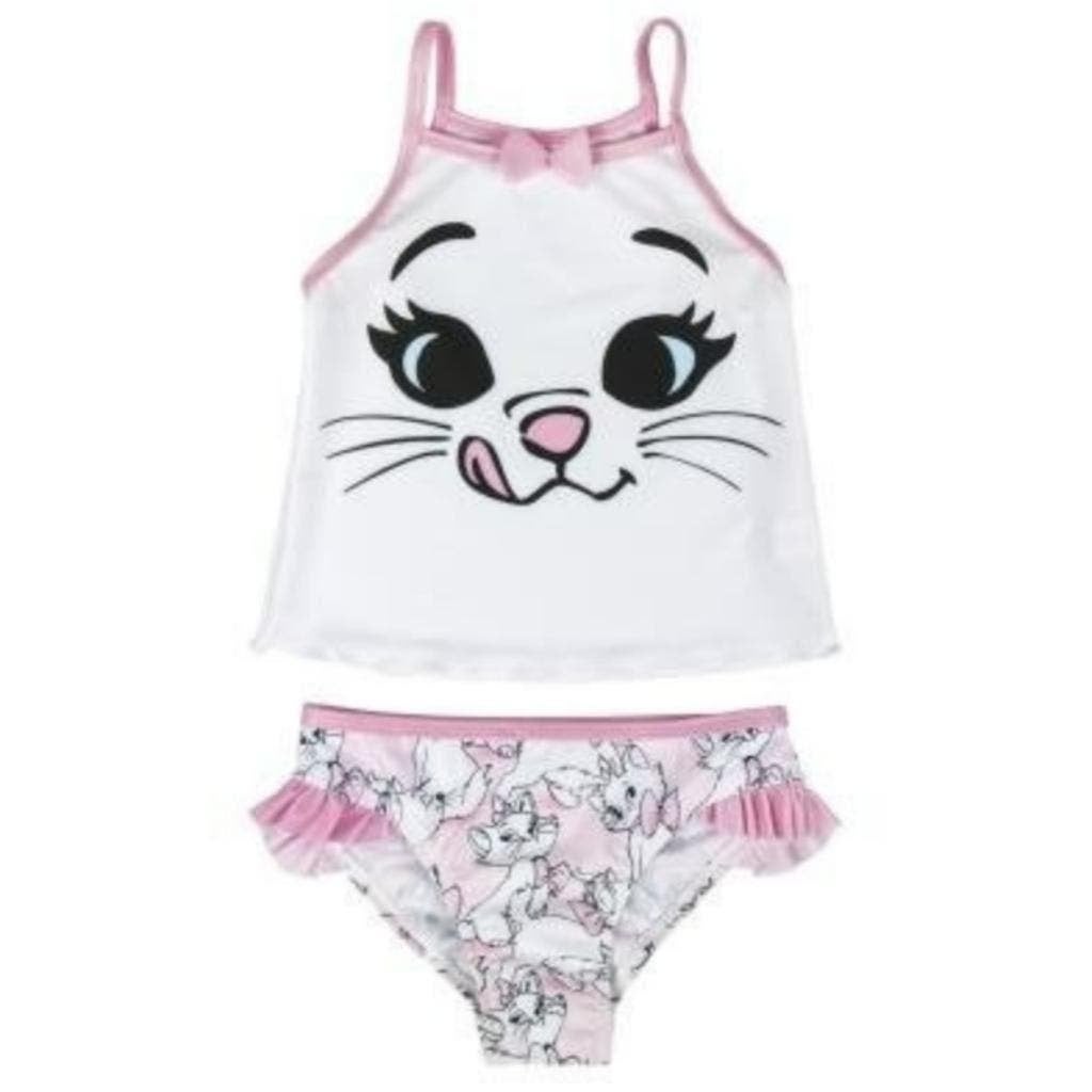Marie Cat Bikini / Tankini - Maat 104/110 - Disney, Kinderen en Baby's, Kinderkleding | Kinder-zwemkleding, Disney, Tankini, Maat 104
