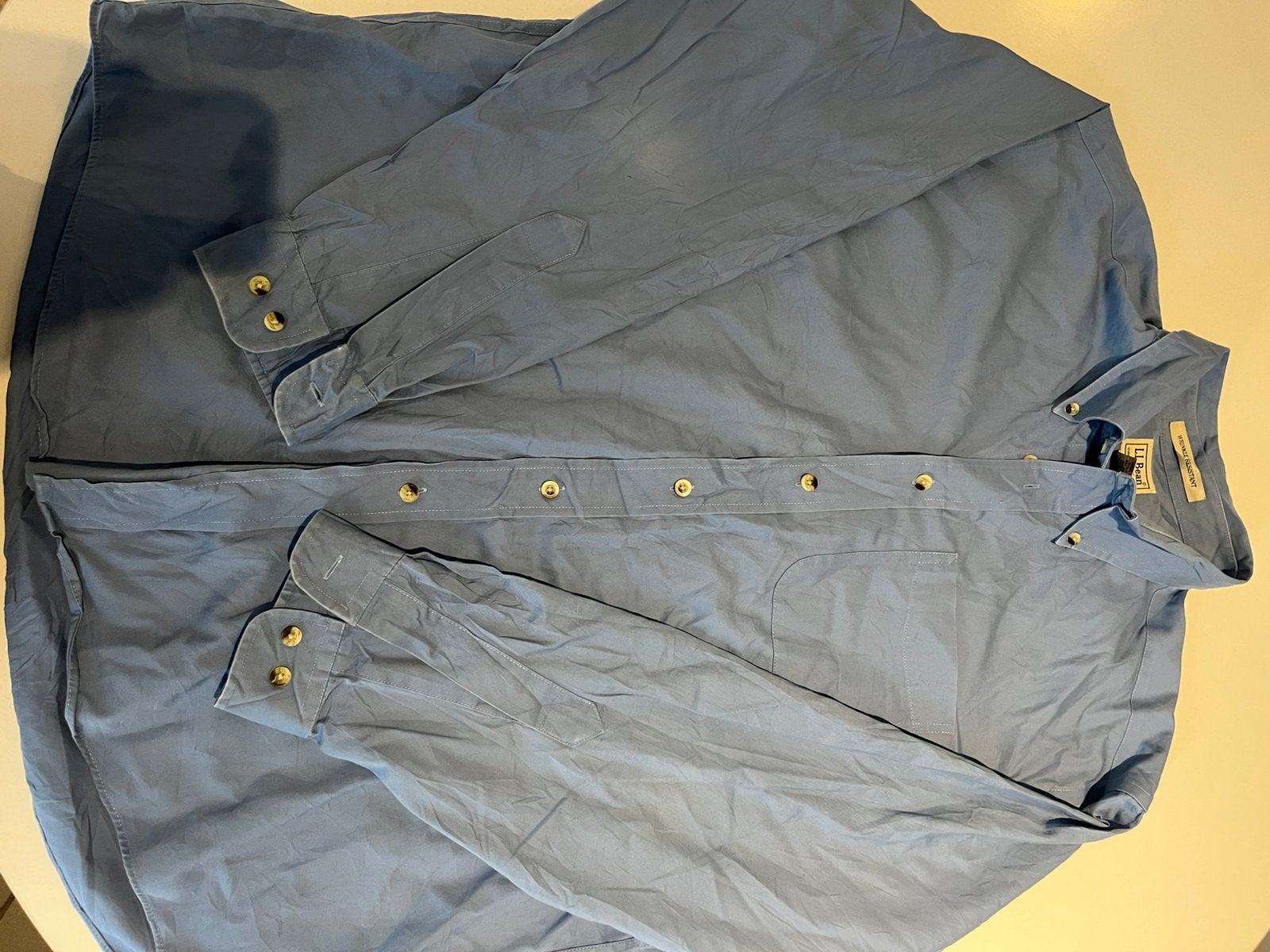 L shirt, Kleding | Heren, Ophalen of Verzenden, Zo goed als nieuw, Blauw