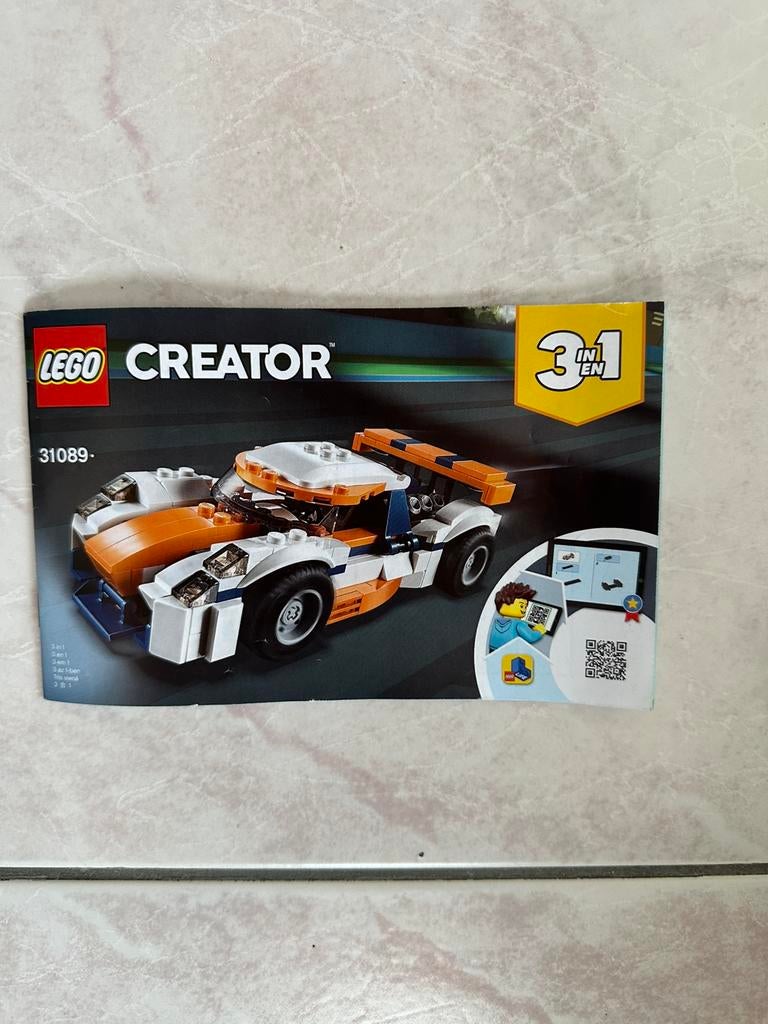 Lego creator 31089, Ophalen, Zo goed als nieuw, Lego, Creator