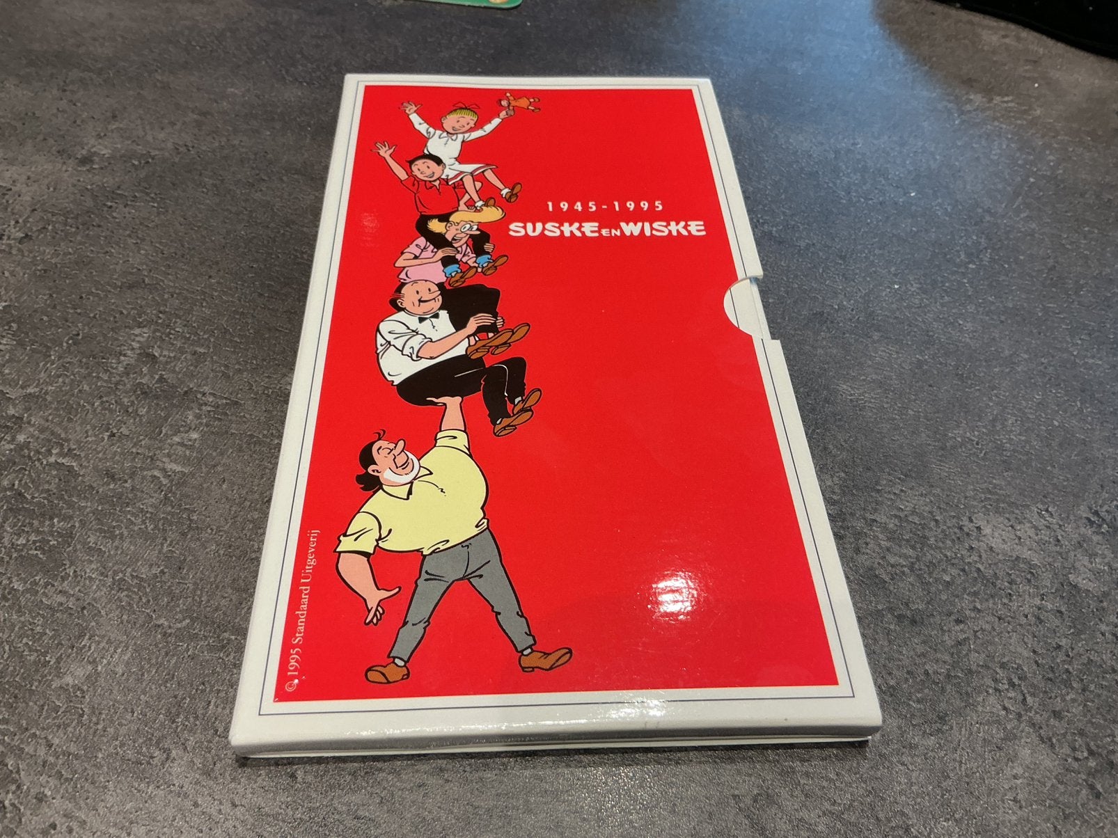 België Suske en wiske 1945-1995 folder, Ophalen of Verzenden