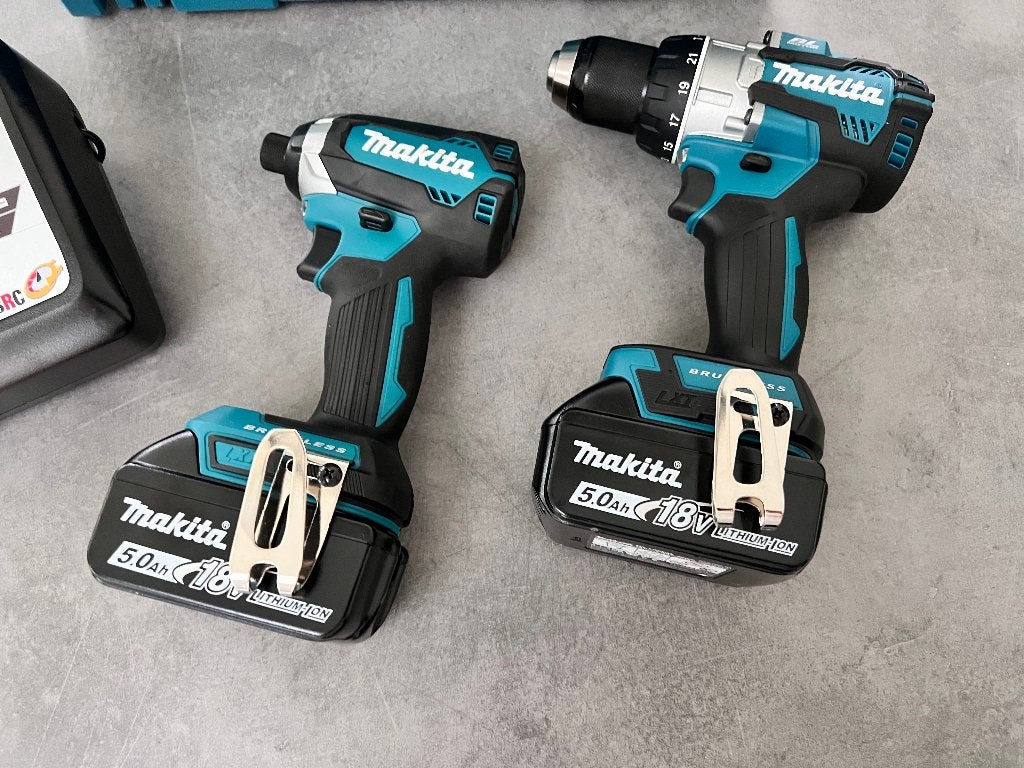 MAKITA DLX2507TJ 18V 5.0Ah ACCU KLOP- BOORMACHINE + SLAGTOL, Ophalen of Verzenden, Nieuw, Overige typen