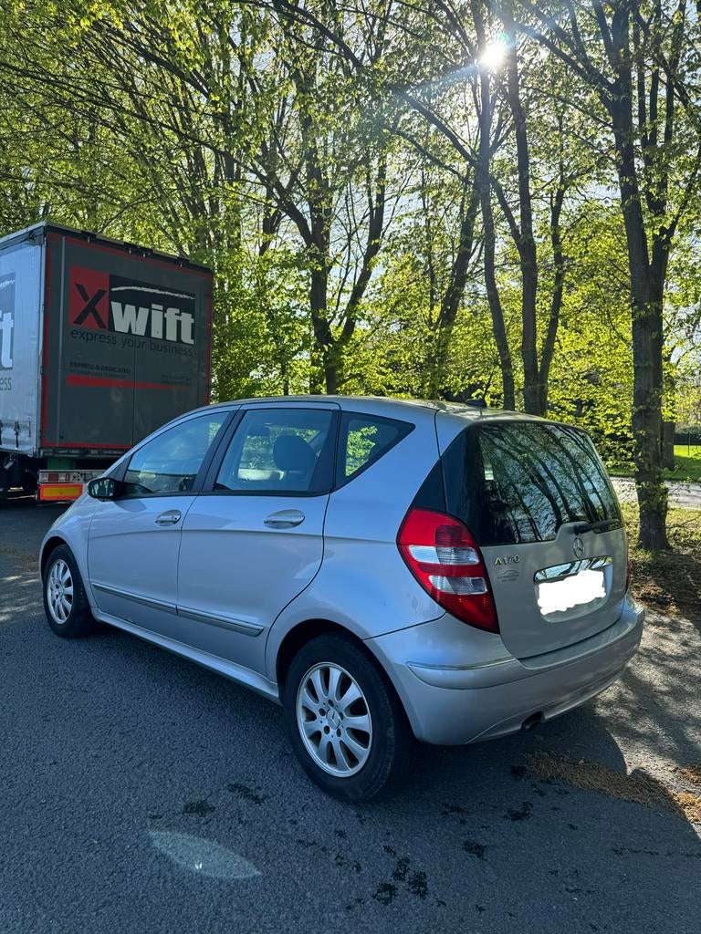 Mercedes a170 benzine met keuring vvk, euro4, airco, Autos, Mercedes-Benz, Entreprise, Boîte manuelle, Noir, 5 portes