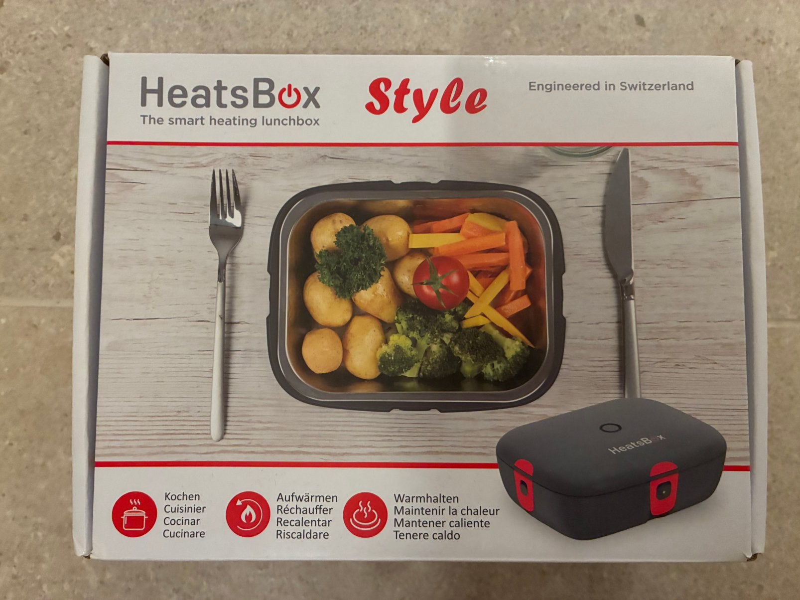 Heatsbox style, Broodtrommel, Ophalen of Verzenden, Nieuw