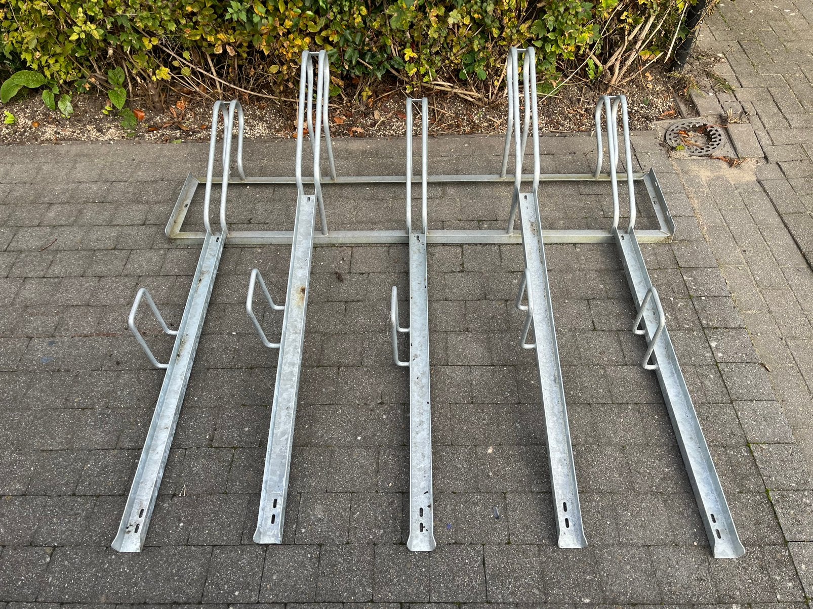 Enkelzijdig rijwielrek met 5 plaatsen, Ophalen, Zo goed als nieuw