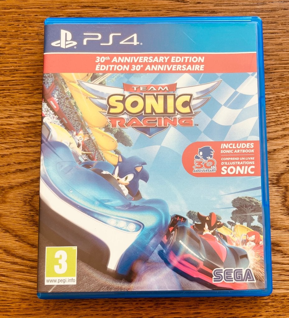 Team Sonic Racing – 30th Anniversary Edition – PS4, Games en Spelcomputers, Online, Racen en Vliegen, Ophalen of Verzenden, Zo goed als nieuw