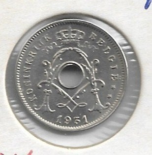 België: 5 cent 1931 VL (met ster) in FDC !!! = morin 430, Postzegels en Munten, Verzenden, Losse munt