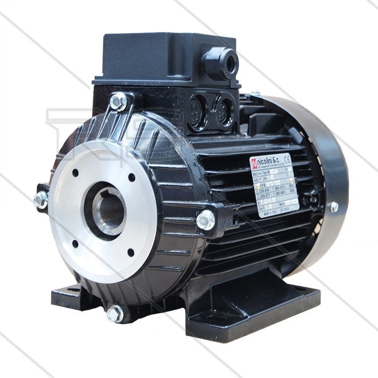 Elektromotor 1.85kW Holle As IEC90 230/400V, Verzenden