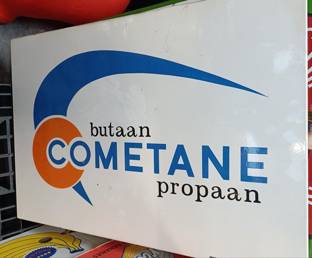 Emaillebord Cometane, Ophalen