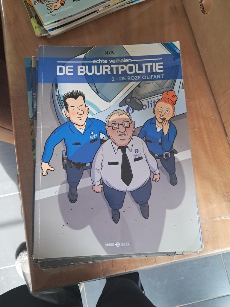 De buurtpolitie strips, Boeken, Ophalen