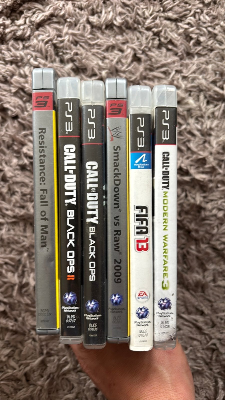 6 games ps3, Games en Spelcomputers, Ophalen, Zo goed als nieuw