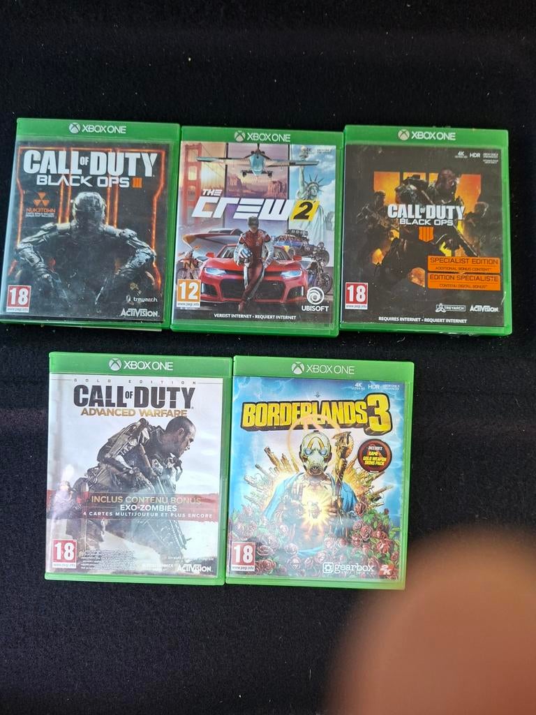 Jeux xbox one. 5€ par jeux. Rendez-vous Bruxelles charleroi, Consoles de jeu & Jeux vidéo