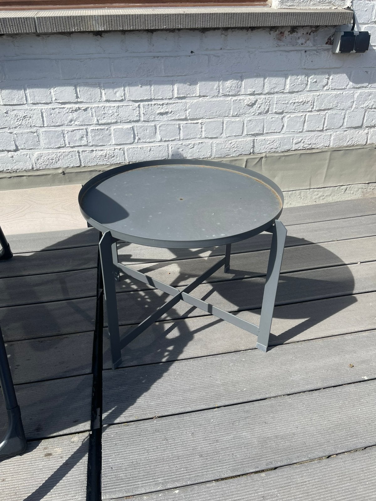 Table basse de jardin en metal, Jardin & Terrasse, Ensembles de jardin, Enlèvement, Comme neuf