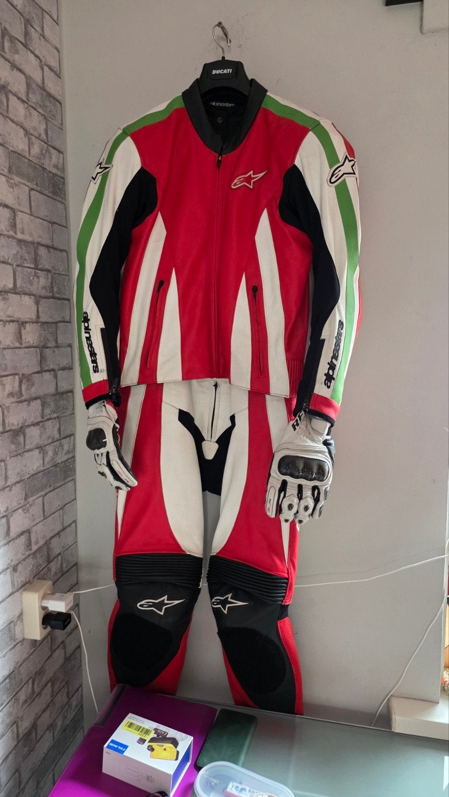 Alpinestars combipak maat 50, Motoren, Ophalen of Verzenden