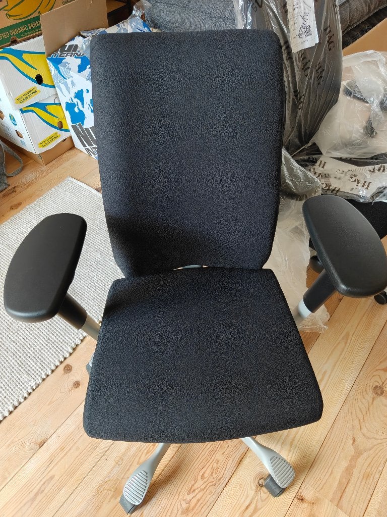 Bureaustoel HAG CREED 6005 high partly, Huis en Inrichting, Bureaustoelen, Ophalen, Zwart, Nieuw, Bureaustoel