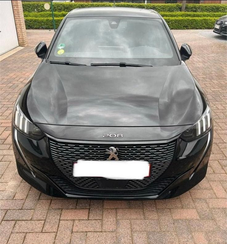 Peugeot 208 GT Line, Auto's, 4 cilinders, Zwart, Leder, 5 deurs