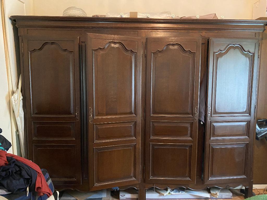 Garde-Robe, De style, Avec tablette(s), 200 cm ou plus, Enlèvement