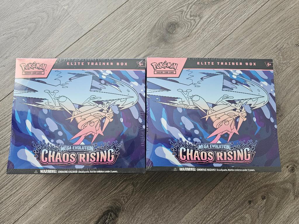 Pokémon Chaos Rising ETB scellé, Hobby & Loisirs créatifs, Jeux de cartes à collectionner | Pokémon, Enlèvement, Neuf, Booster box