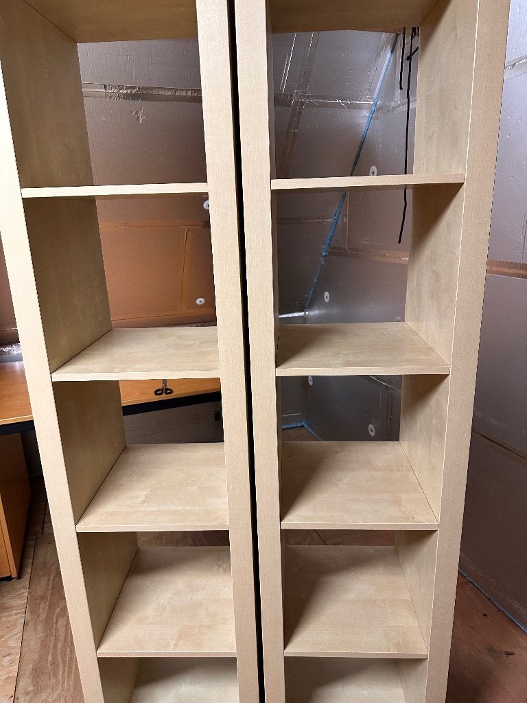 handige boekenrekjes, licht hout, IKEA, Ophalen, Minder dan 50 cm, Zo goed als nieuw, Modern