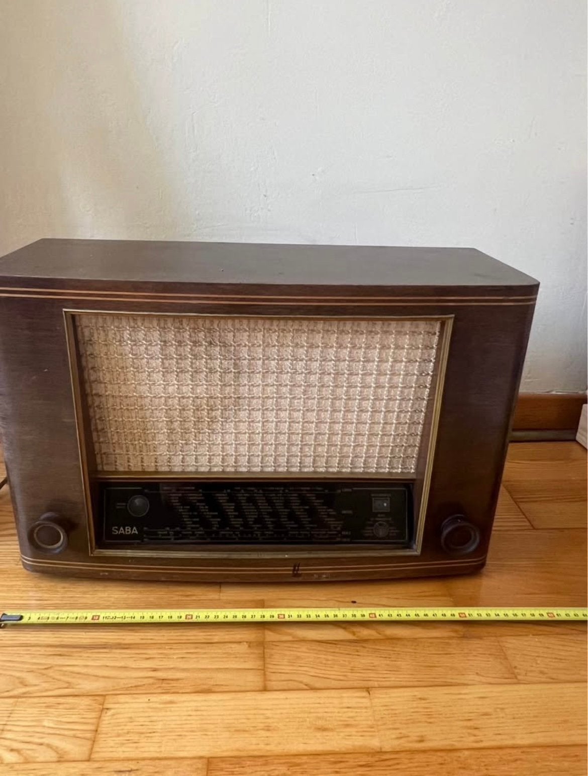 Radio vintage SABA, Enlèvement
