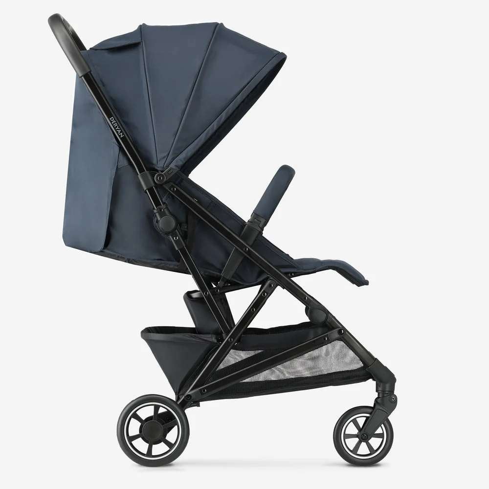 DERYAN Easy Buggy – Compact & Lichtgewicht Blauw, Enlèvement ou Envoi, Comme neuf, Autres marques, Dossier réglable