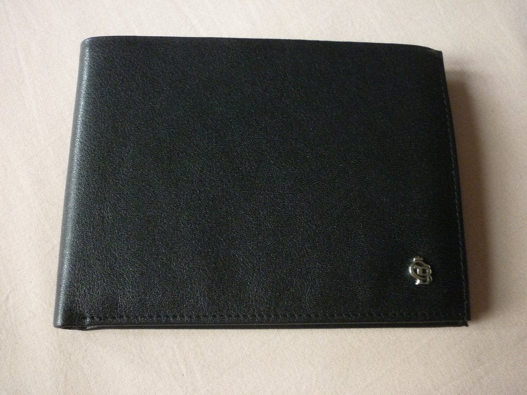Lederen Herenportefeuille, Handtassen en Accessoires, Overige merken, Zwart, Nieuw, Ophalen of Verzenden