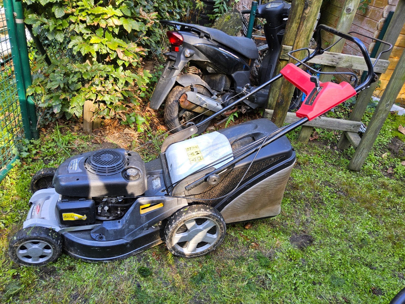 Castelgarden XAW 53 HSV - Honda GCV 190 OHC motor, Ophalen, Gebruikt, Opvangbak, Benzine-grasmaaier
