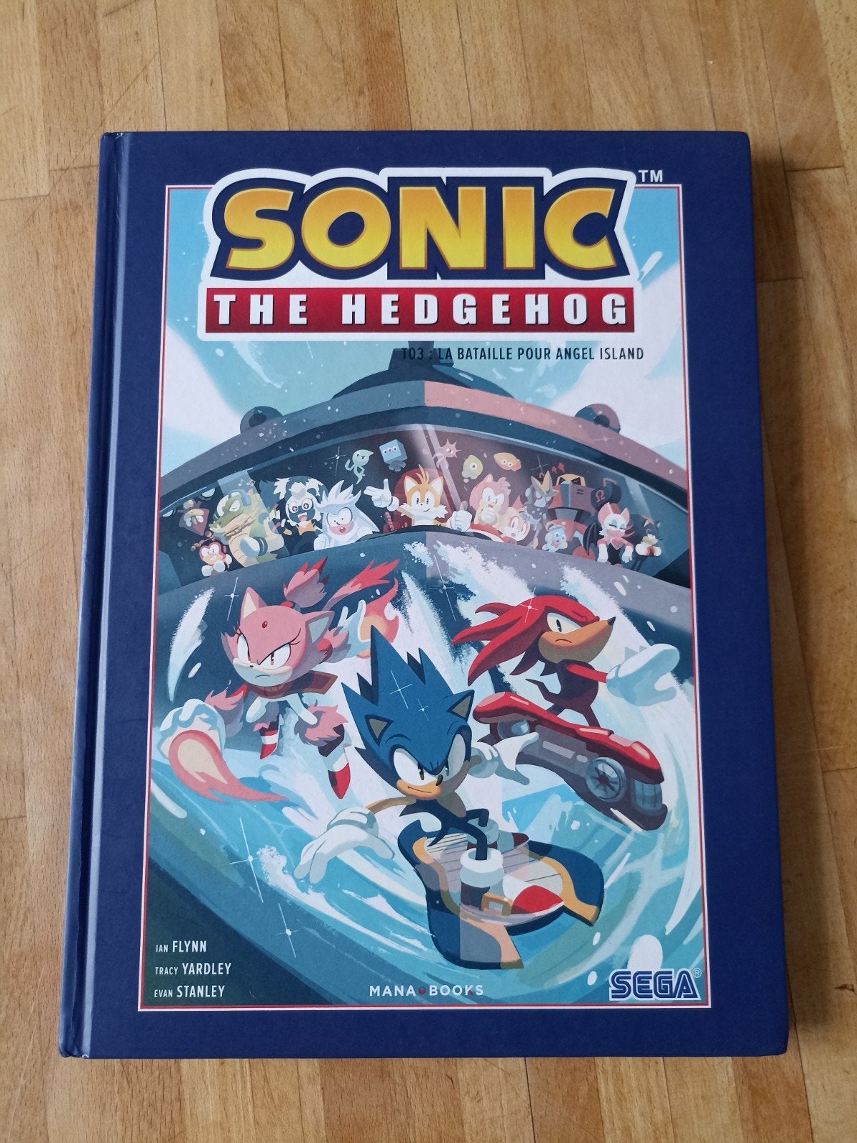 BD Sonic The Hedgehog Tome 3: La Bataille pour Angel Island, Boeken, Strips | Comics, Europa, Zo goed als nieuw, Ian Flynn, Ophalen