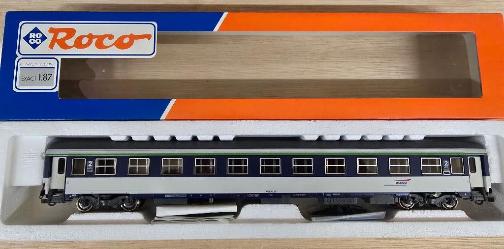 Roco 45386, 45390, 45819 SNCF Corail couchettes, Enlèvement ou Envoi, Wagon, Comme neuf, Roco