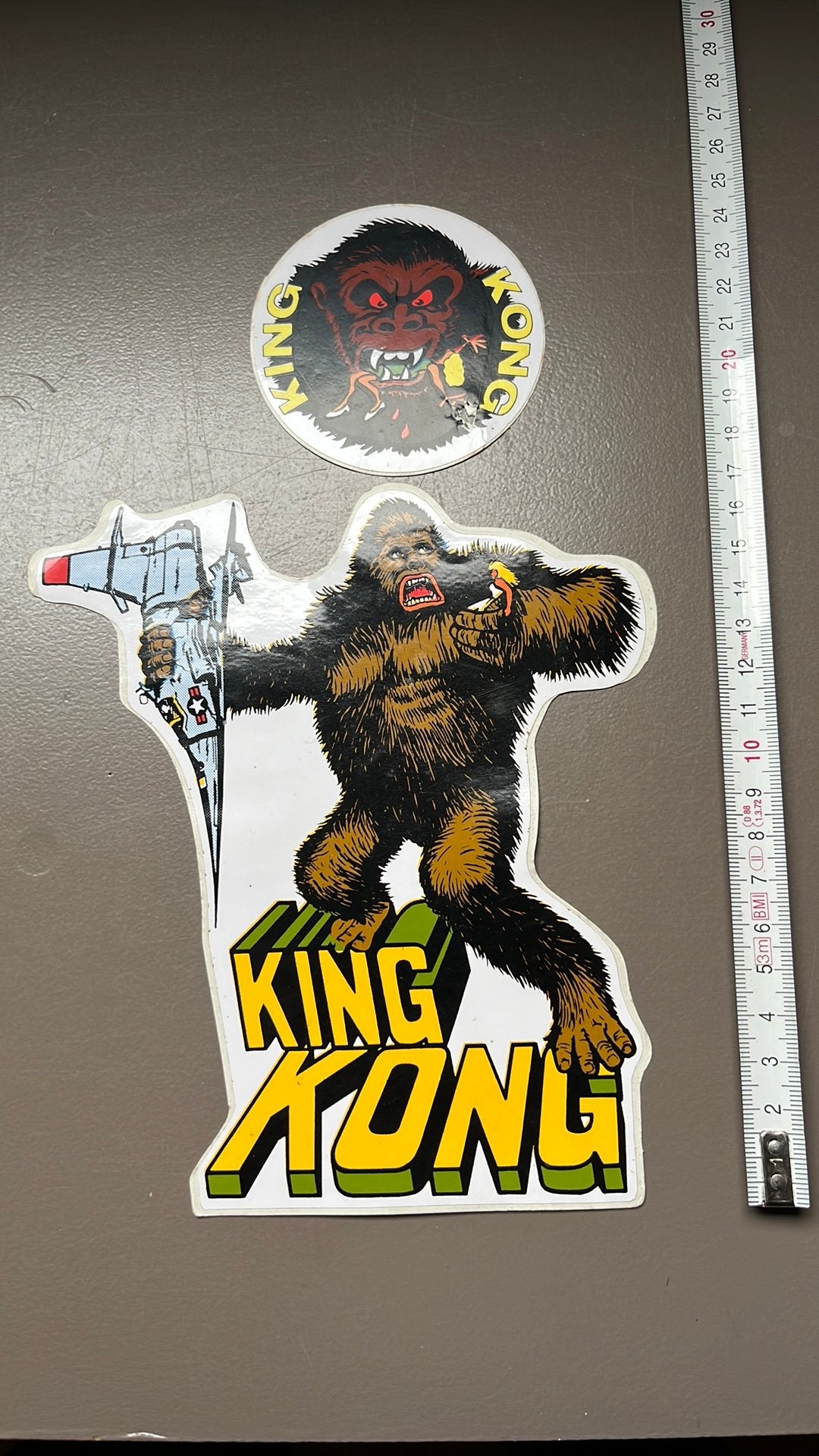Autocollants King Kong, Enlèvement ou Envoi, Comme neuf