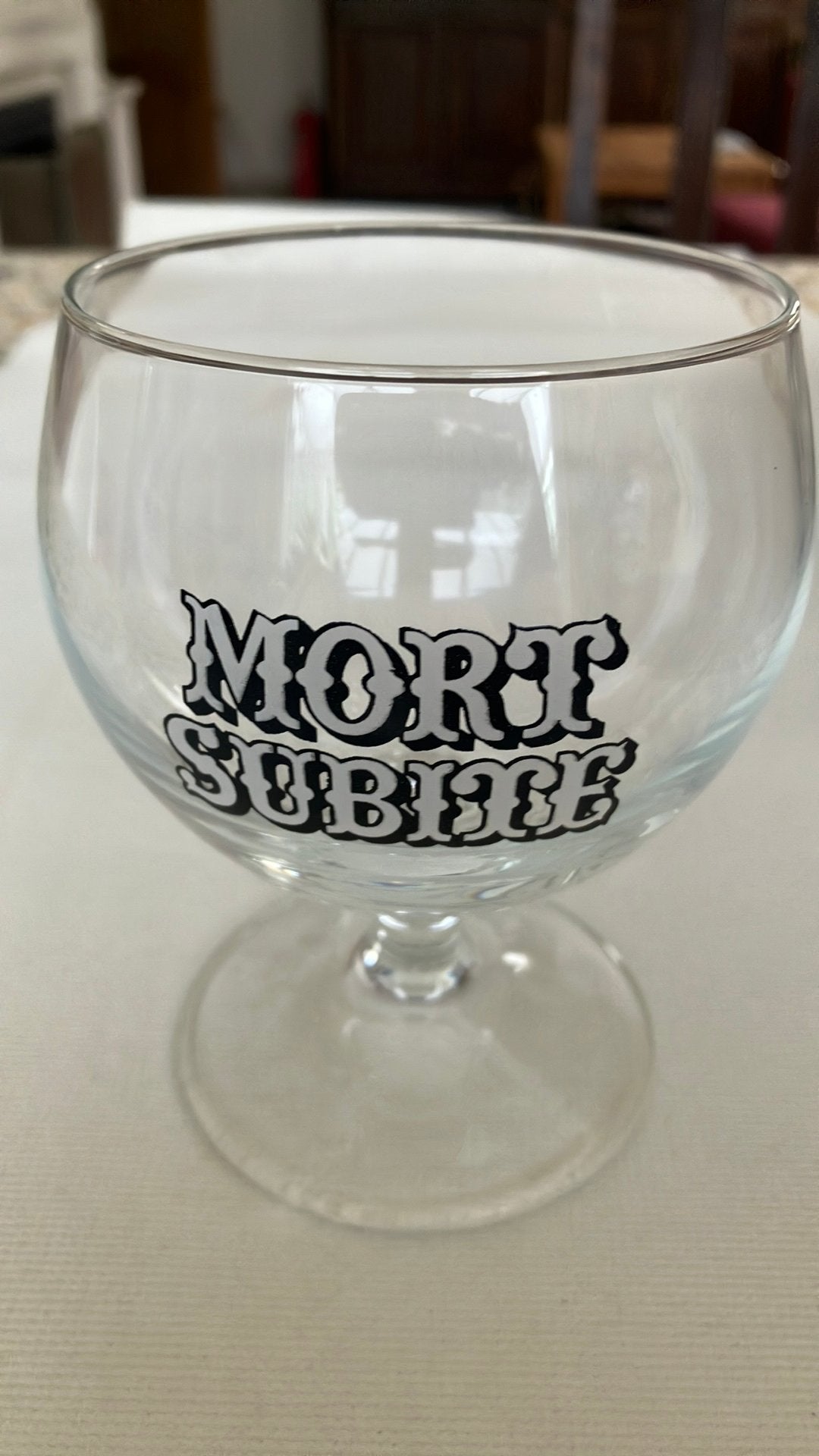 Bierglas Mort subite, Collections, Enlèvement, Comme neuf