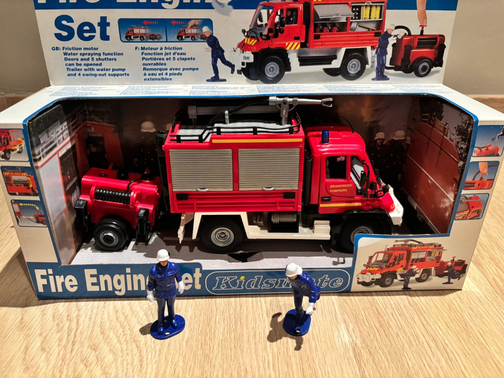 Brandweerwagen, Ophalen, Zo goed als nieuw